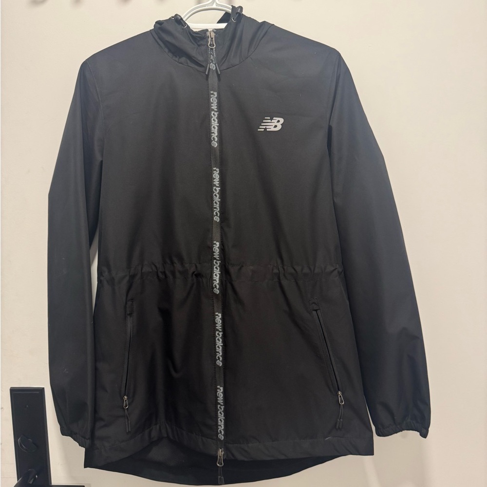 New Balance Black Hooded Jacket